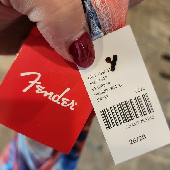 NWT Lane Bryant Fender Born In The USA red white blue tee. Size 26/28. 4X - Picture 5 of 12